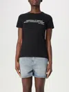 Karl Lagerfeld T-shirt  Woman Color Black In Black