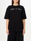 Karl Lagerfeld T-shirt  Woman Color Black In Black