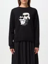 Karl Lagerfeld T-shirt  Woman Color Black In Black