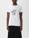 Karl Lagerfeld Ikon Choupette T-shirt In White