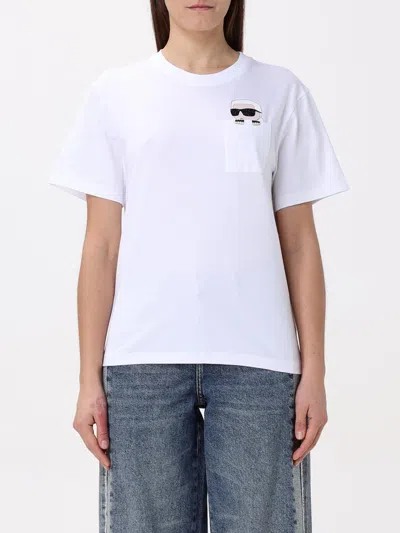 Karl Lagerfeld T-shirt  Woman Color White