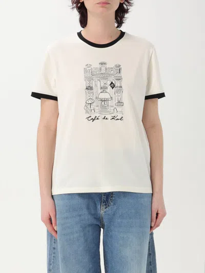 Karl Lagerfeld T-shirt  Woman Color White