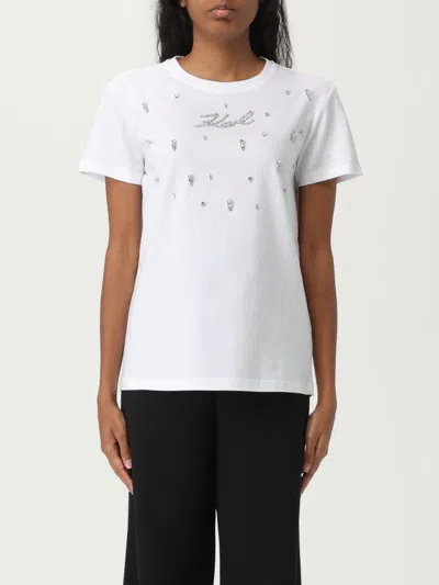 Karl Lagerfeld T-shirt  Damen Farbe Weiss