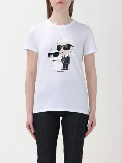 Karl Lagerfeld T-shirt  Woman Colour White