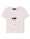 Karl Lagerfeld Choupette-print T-shirt In Pink