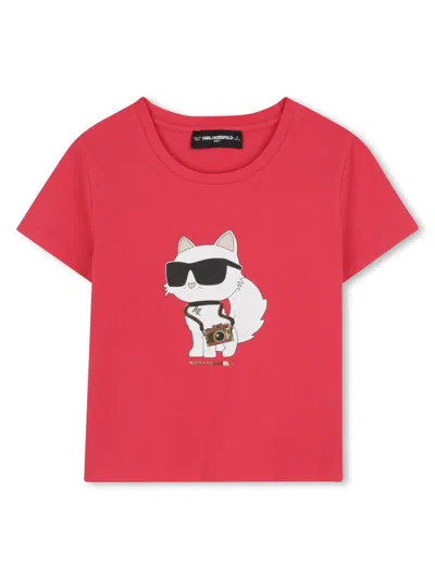 KARL LAGERFELD T-SHIRT WITH LOGO