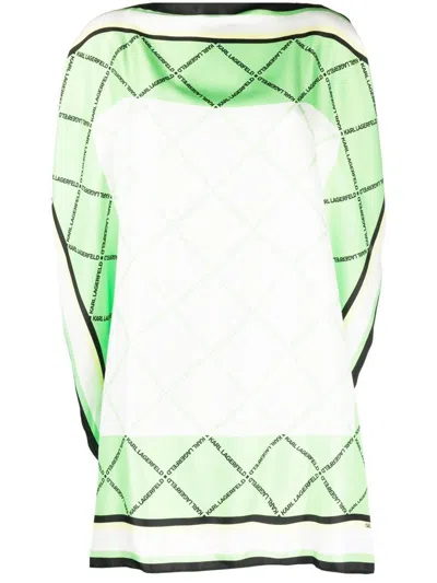 Karl Lagerfeld T-shirts & Tops In Green