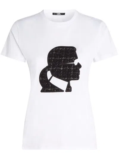 Karl Lagerfeld T-shirts & Tops In White