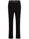 Karl Lagerfeld Tailored Trousers In 999 Black