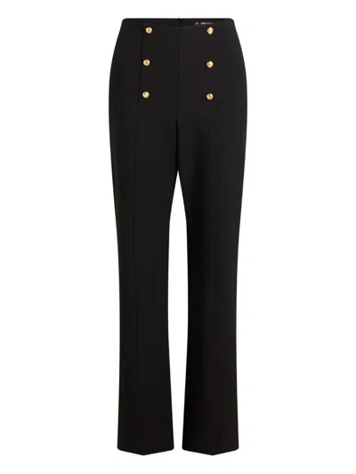 Karl Lagerfeld Tailored Trousers In Black