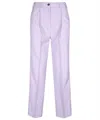 Karl Lagerfeld Tailored Trousers In Purple