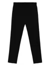 Karl Lagerfeld Tapered Trousers In Black