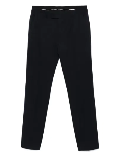 Karl Lagerfeld Tapered Trousers In Blue