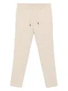 Karl Lagerfeld Tapered Trousers In Neutrals