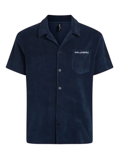 Karl Lagerfeld Terry Cloth-effect Shirt