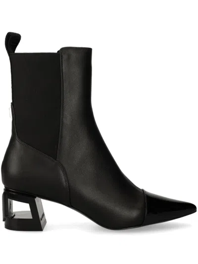 Karl Lagerfeld Tetra Gore Boots In Black