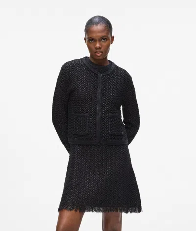 Karl Lagerfeld Textured Cardigan