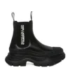 Karl Lagerfeld Thick Sole Short Boot In Black