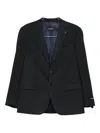 Karl Lagerfeld Three-button Jacket In Black