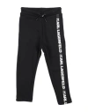 Karl Lagerfeld Toddler Boy Pants Black Size 6 Cotton, Polyester In Black