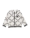 Karl Lagerfeld Toddler Boy Sweatshirt Off White Size 4 Cotton In White