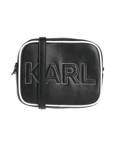 Karl Lagerfeld Babies'  Toddler Girl Cross-body Bag Black Size - Polyester
