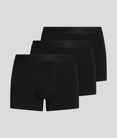 Karl Lagerfeld Tonal Karl Logo Trunks – 3-pack