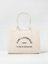 Karl Lagerfeld Tote Bags  Woman Color Beige In Beige