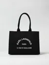 Karl Lagerfeld Tote Bags  Woman Color Black In Black