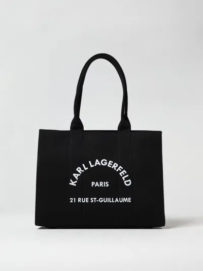 Karl Lagerfeld Tote Bags  Woman Color Black