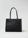 Karl Lagerfeld Tote Bags  Woman Color Black In Black
