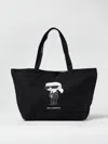 Karl Lagerfeld Ikon Shopper In Black