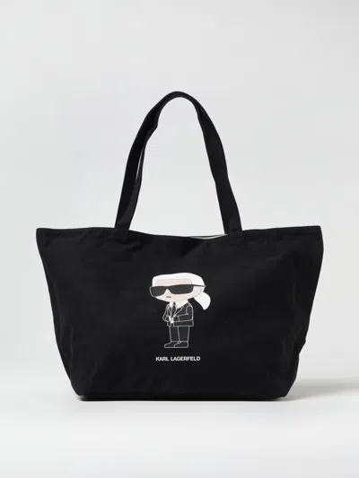 Karl Lagerfeld Tote Bags  Woman Color Black