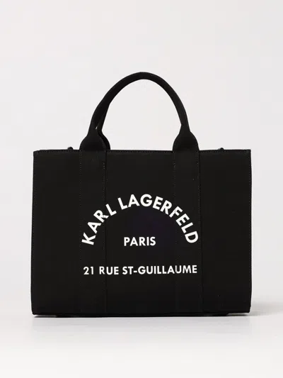 Karl Lagerfeld Tote Bags  Woman Color Black
