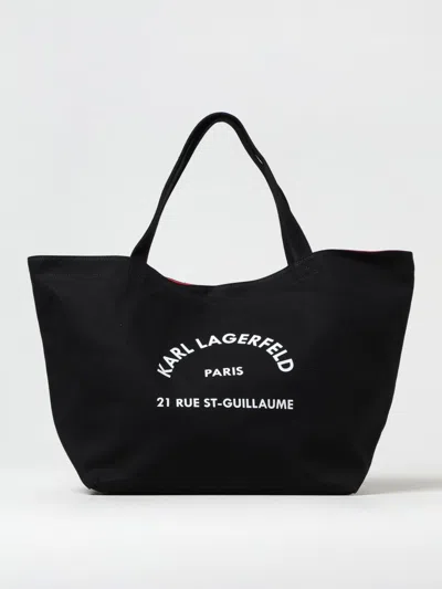 Karl Lagerfeld Tote Bags  Woman Color Black