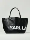 Karl Lagerfeld Tote Bags  Woman Color Black In Black