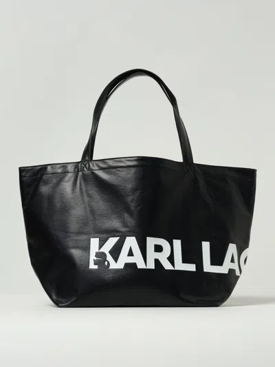 Karl Lagerfeld Tote Bags  Woman Color Black