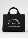 Karl Lagerfeld Tote Bags  Woman Color Black In Black