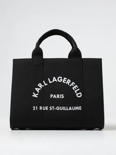Karl Lagerfeld Tote Bags  Woman Color Black