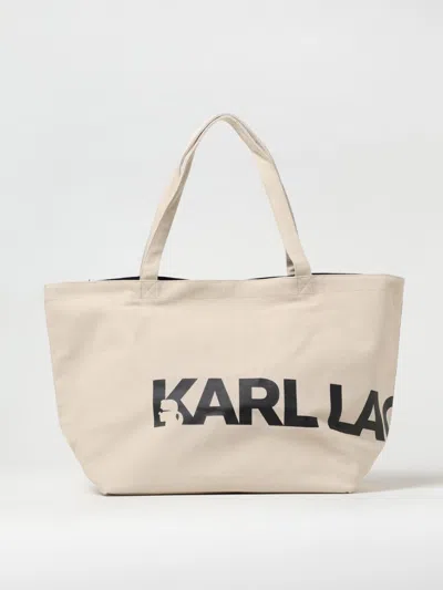 Karl Lagerfeld Tote Bags  Woman Color Grey