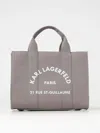 Karl Lagerfeld Tote Bags  Woman Color Grey