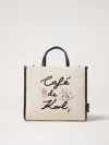 Karl Lagerfeld Tote Bags  Woman Color Natural In Natural