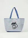 Karl Lagerfeld Tote Bags  Woman Color White