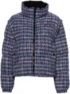 Karl Lagerfeld Transformer Jacket In Blue
