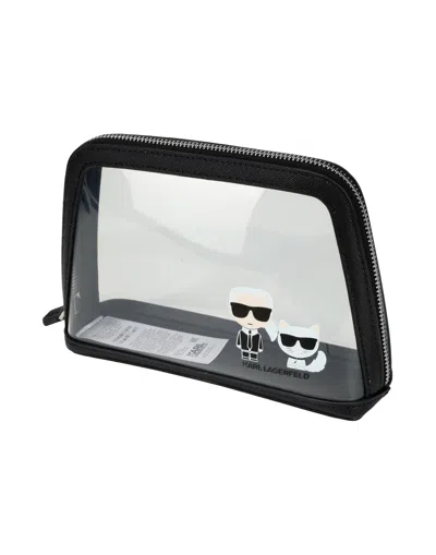 Karl Lagerfeld Travel Accessories In Black