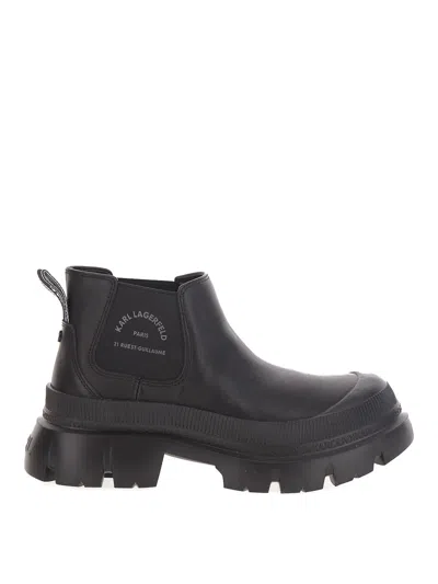 KARL LAGERFELD BOTAS - NEGRO