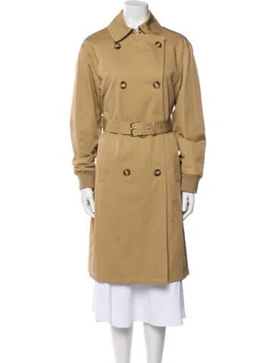 Pre-owned Karl Lagerfeld Trench Coat In Neutral