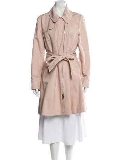 Pre-owned Karl Lagerfeld Trench Coat In Neutral