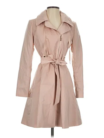 Pre-owned Karl Lagerfeld Trenchcoat In Pink