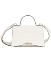 KARL LAGERFELD TROPEZ SMALL LEATHER SATCHEL